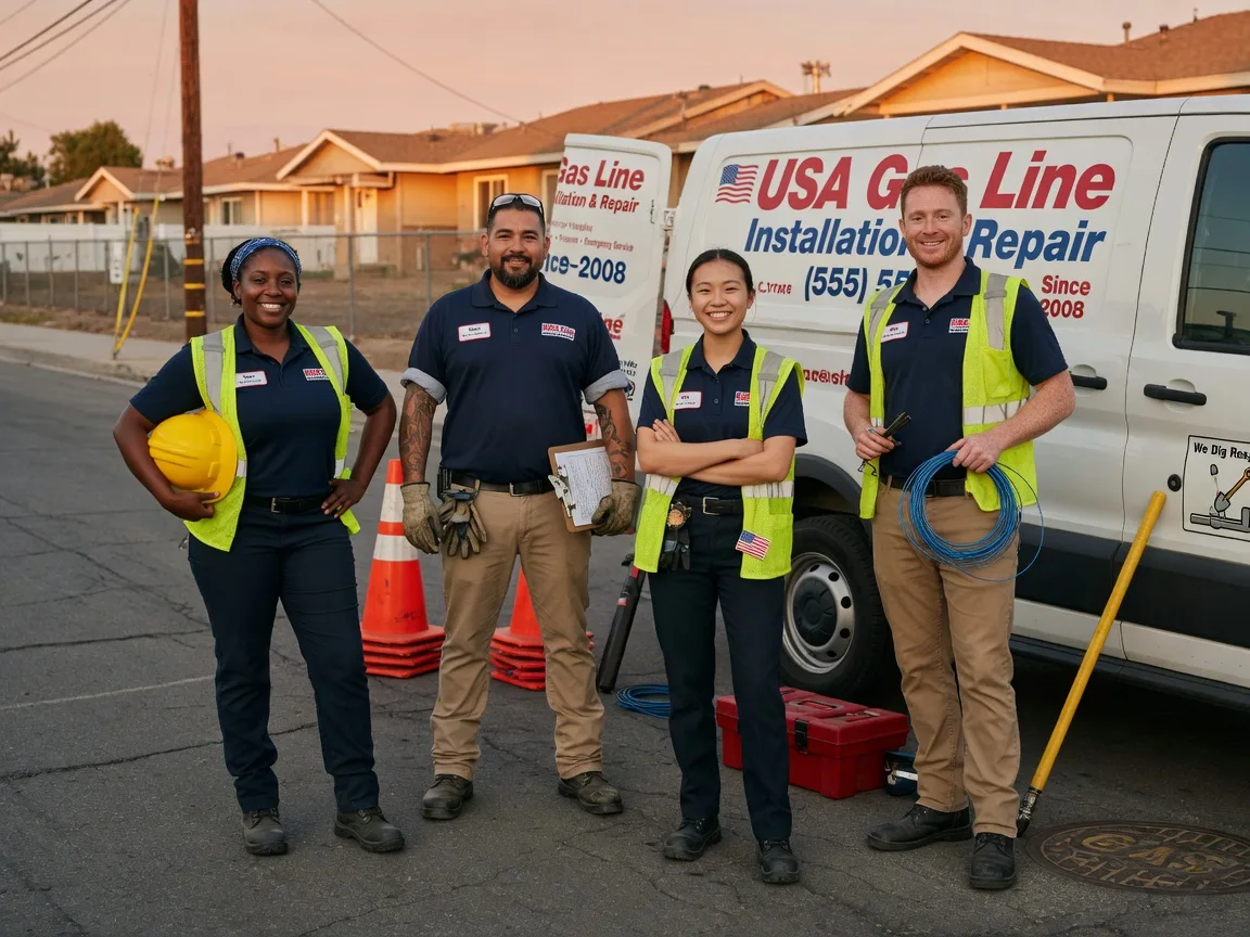 Gas Line Installation company in Robbins, TN